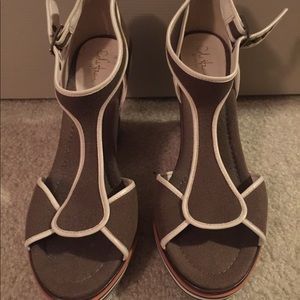 Cole haan Nike air t strap wedge